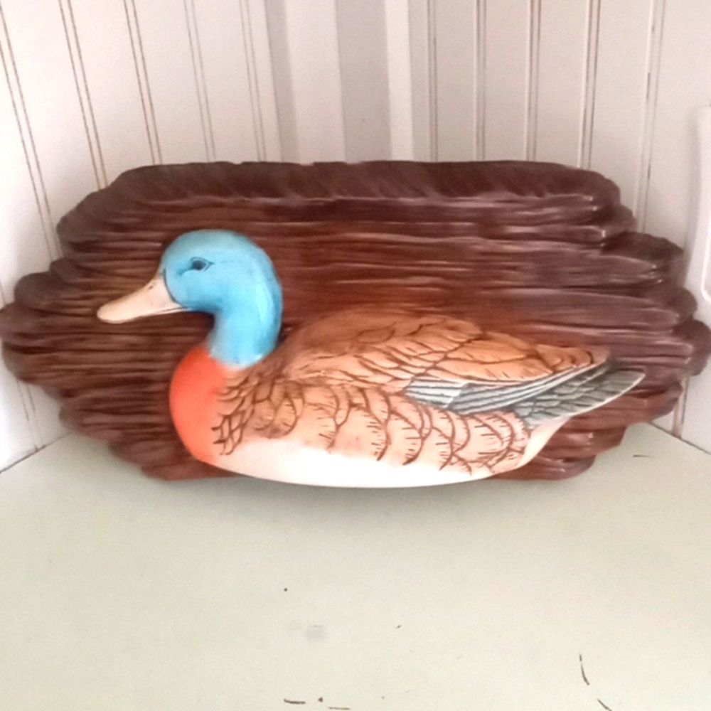 Beautiful vintage Duck wall Decor